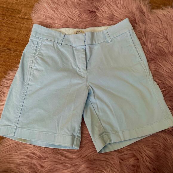 J Crew Chino Flat Front Shorts - Picture 1 of 10